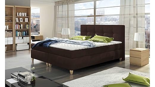 JUSThome Malta Cama Vispring Cama Matrimonio Terciopelo ...