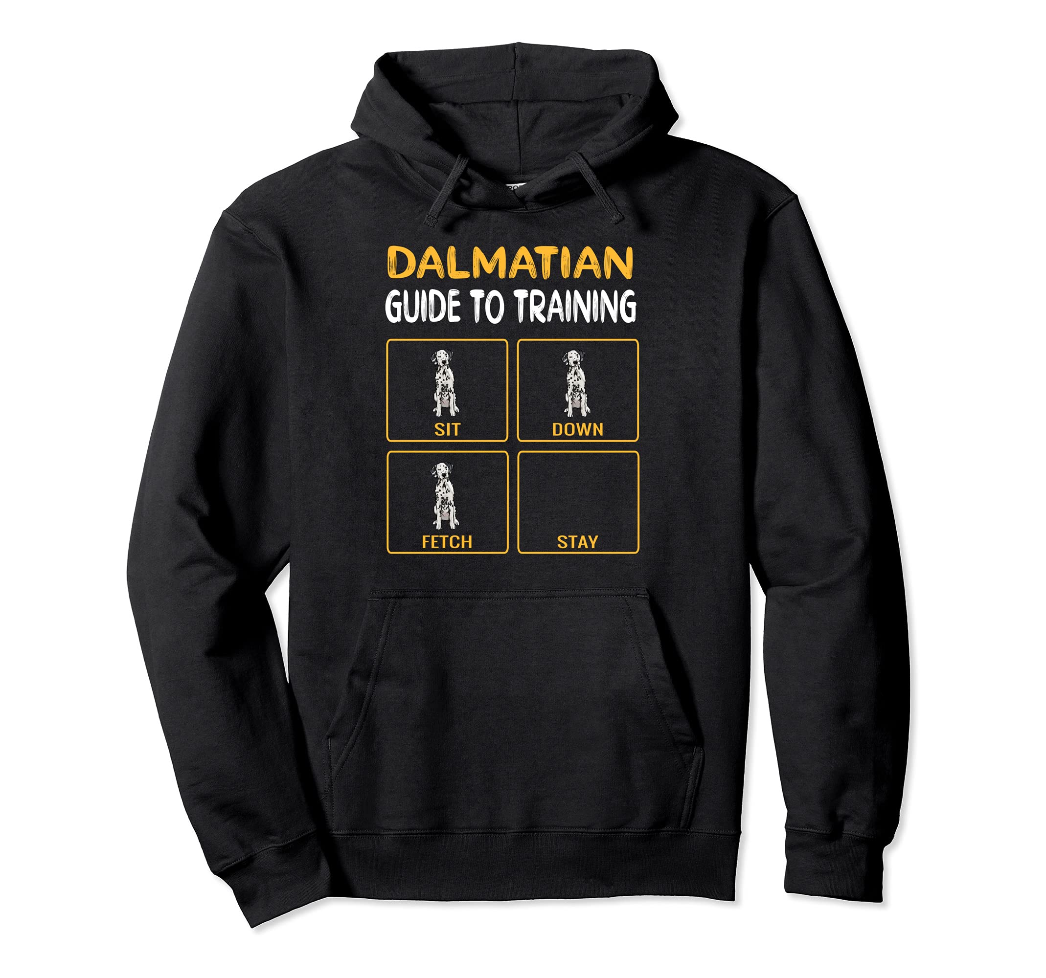 Funny Dalmatian Guide To Training Dog Obedience Trainer Pullover Hoodie