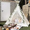Huge Teepee, Teepee Tent for Adult Super Large 85 inch Height Luxury Lace - Teepee for Kids Adult Teepee Beach Tent for Party Outdoor Wedding Teepee Tent, Picnic Tent by Avrsol