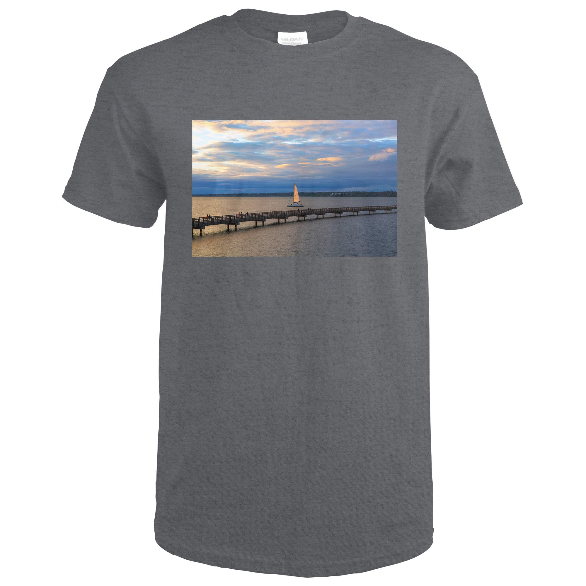 Bellingham, Washington Sailing In Bellingham Bay Photography A 92233 92233 Dark Grey Heath