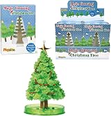 Playwrite Magic Growing Christmas Tree Crystal Kit for Kids 24 Hours view 1
