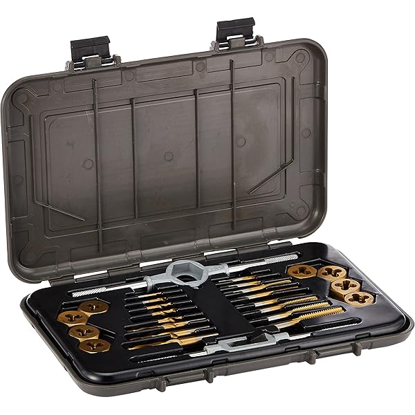 MIBRO Metric Tap Die And Drill Bit Set (26Piece) 301370BLUE The Home