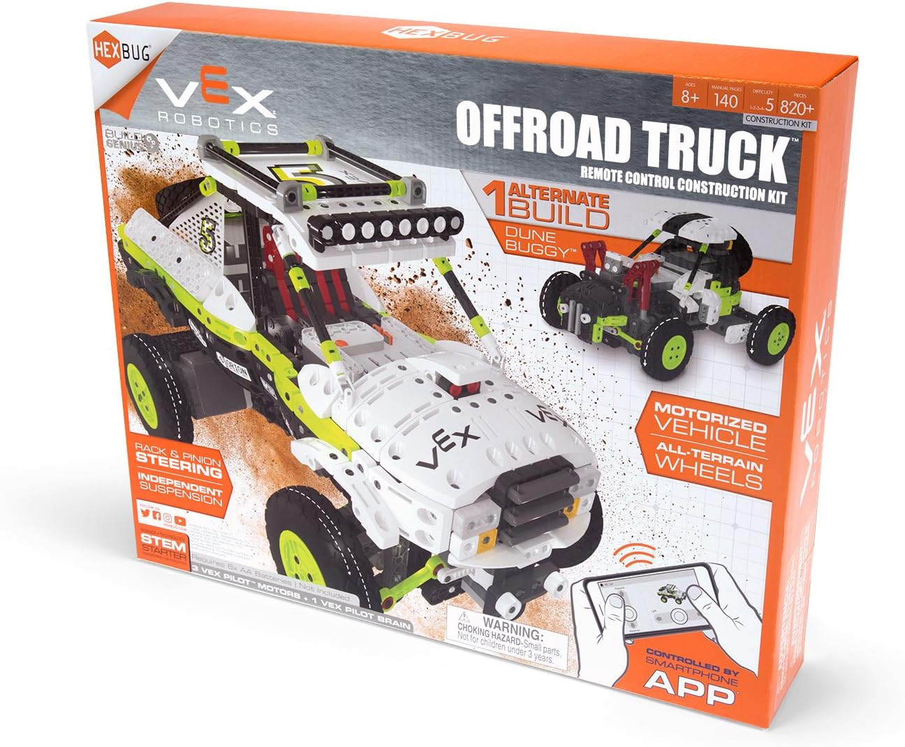 hexbug vex robotics off road truck