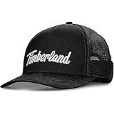 Timberland Trucker Hat for Men - Durable Cotton Twill, Adjustable Snapback Cap