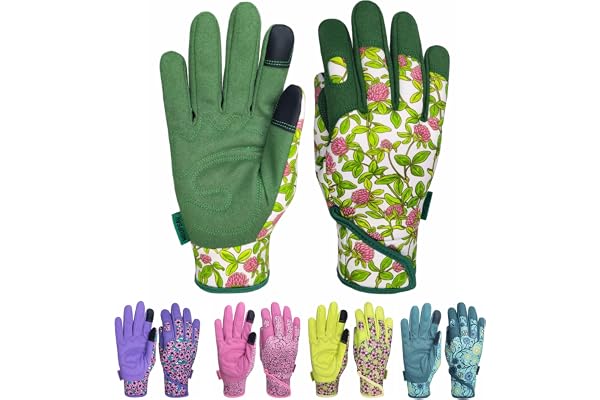 MSUPSAV touchscreen-compatible gardening gloves