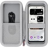 khanka Hard Travel Case Replacement for XREAL Beam Pro,The AR Glasses Spatial Computing Companion(Gray),Case Only.