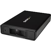 StarTech.com 3.5" External SATA Hard Drive Enclosure - Trayless eSATA / USB 3.0 Hard Drive Enclosure with UASP (S351BMU33ET)