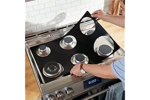 StoveGuard USA-Made, Custom Designed & Precision Cut Stove Cover for Gas Stove Top, Premium 6x Thicker Heavy-Duty KitchenAid Gas Range Stove Top Cover