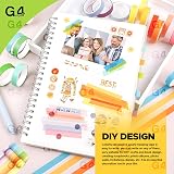 G4GADGET Brilliant Style 10x Rainbow Washi Tape 5m Adhesive Paper Masking view 6