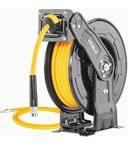 Enrouleur de tuyau Coxreels EZ P NP 350 | Retourneur à ressort, diamètre intérieur 3/8 pouce, longueur 50 pieds | France