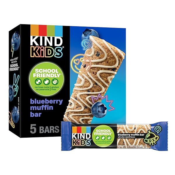 KIND KIDS GRANOLA BARS, BLUEBERRY MUFFIN, GLUTEN FREE,...