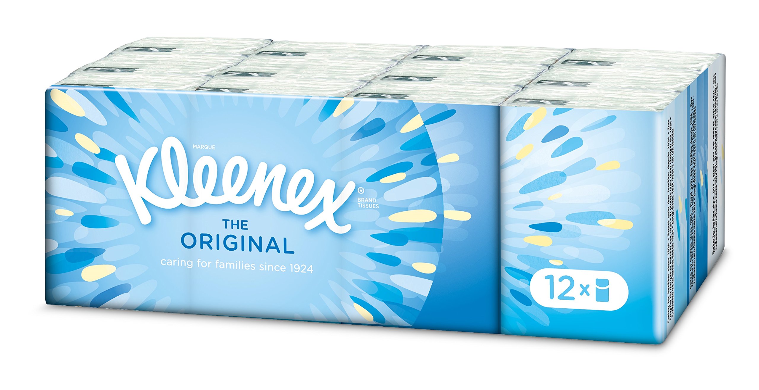 Kleenex Original Handkerchiefs, 12 Count