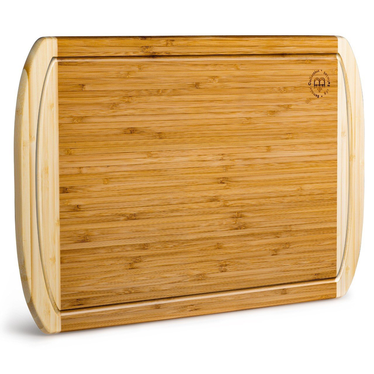 Premium Bamboo Cutting Board Large Chopping Board with Deep