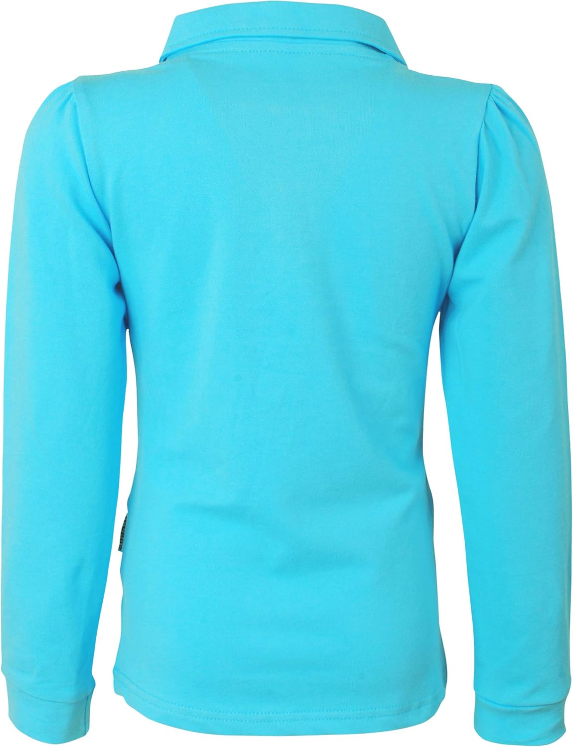 Ipuang Girl Long Sleeve Cotton Ruffle Polo Shirt Top: Clothing