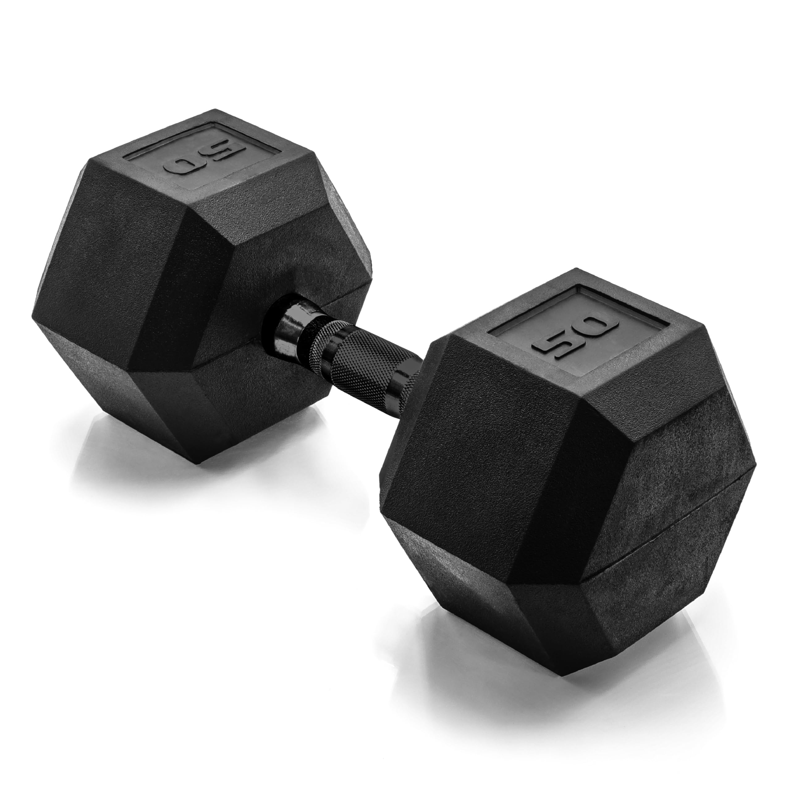Photo 1 of ***STOCK PHOTO IS NOT ACTUAL ITEM**ACTUAL ITEM IS 40lb AS PER PICTURES***CAP Barbell 40 LB Coated Hex Dumbbell Weight with Black Handle