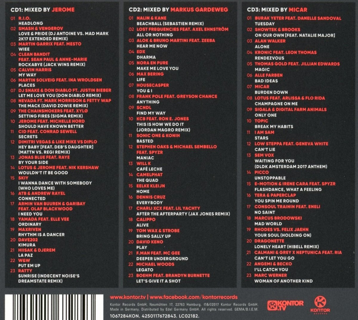 Canzoni Kontor Top Of The Clubs Vol.74