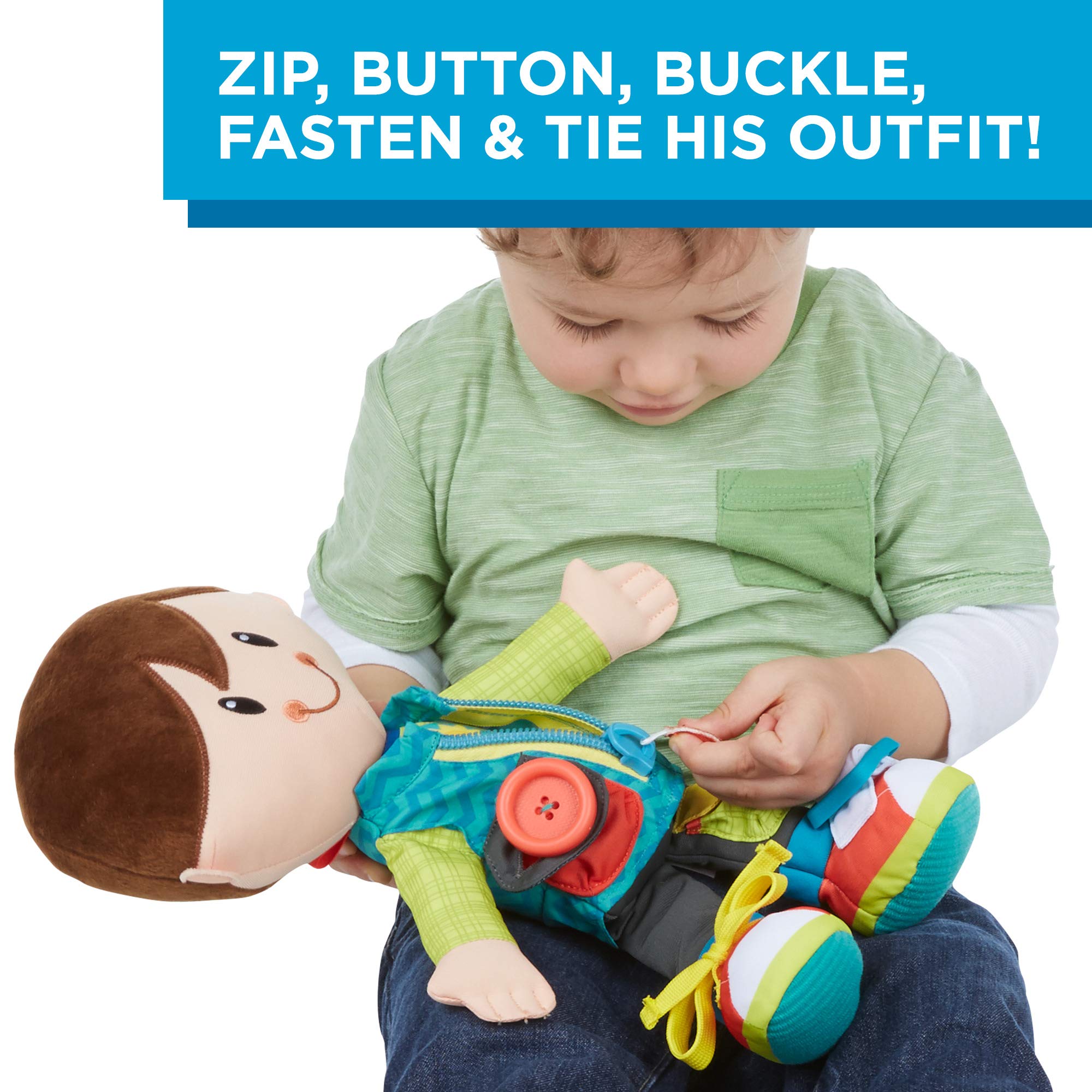 playskool classic dressy kids boy plush toy