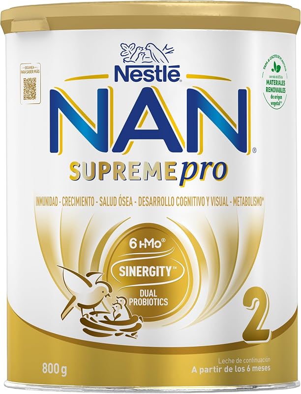 Nestlé Supreme Pro 2 Leche de Continuación en Polvo, 800g