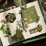 Draupnir Aesthetic Scrapbook Kit Green Wonderland A6 Journal DIY Gift view 5