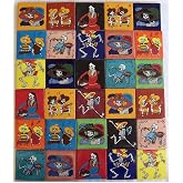 30 Hand Painted Day of the Dead Mexican Talavera Tiles 2 x 2