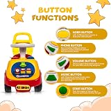 Hillington My First Ride On Buggy Car Red with Sounds Toddler Walker Learning view 7