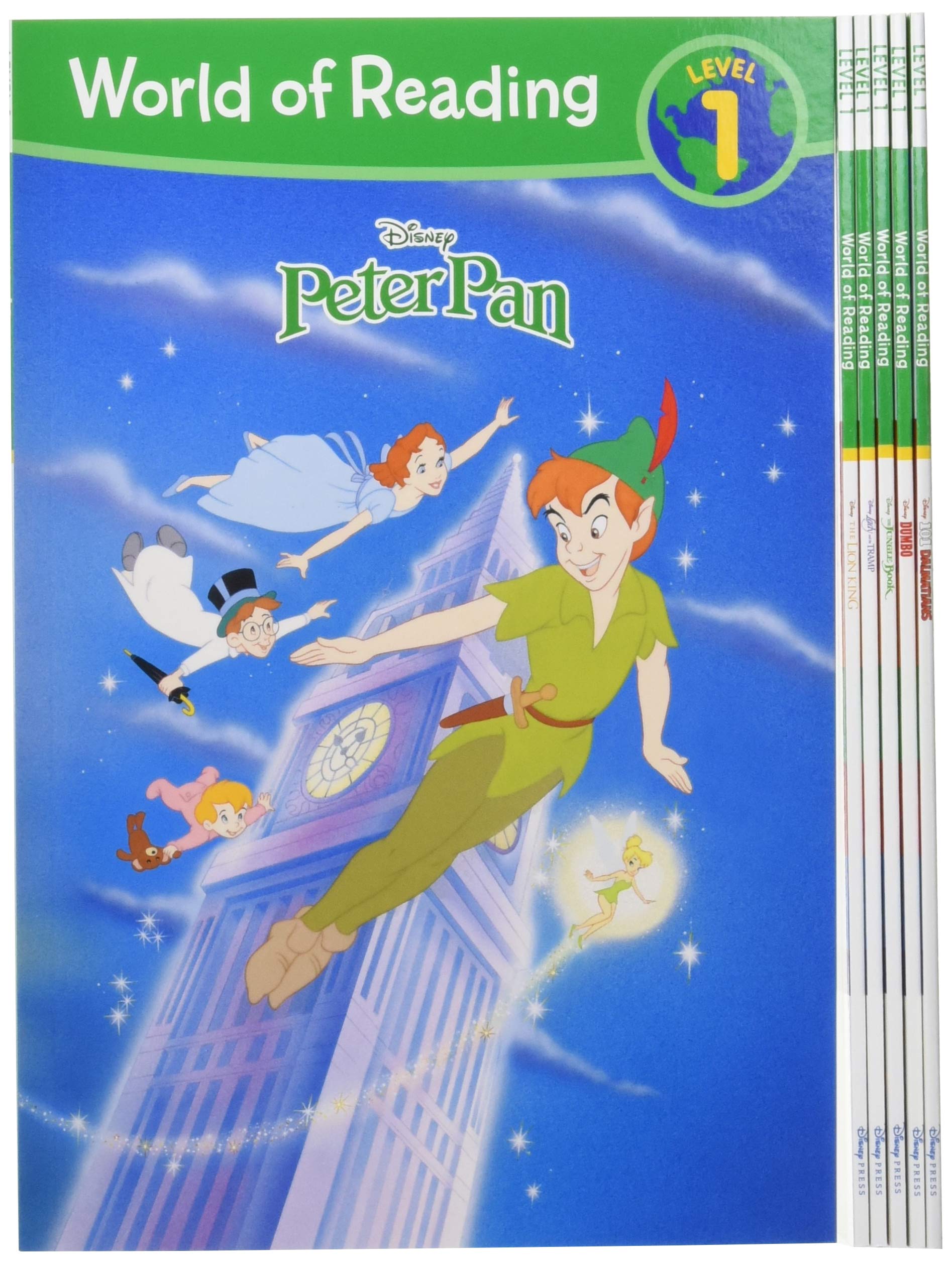 Amazon Com World Of Reading Disney Classic Characters Level 1 Boxed Set Disney Books Disney Storybook Art Team Books