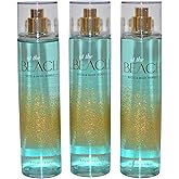 Bath & Body Works Fragrance Mist 3-Pack 8oz Each (At The Beach)