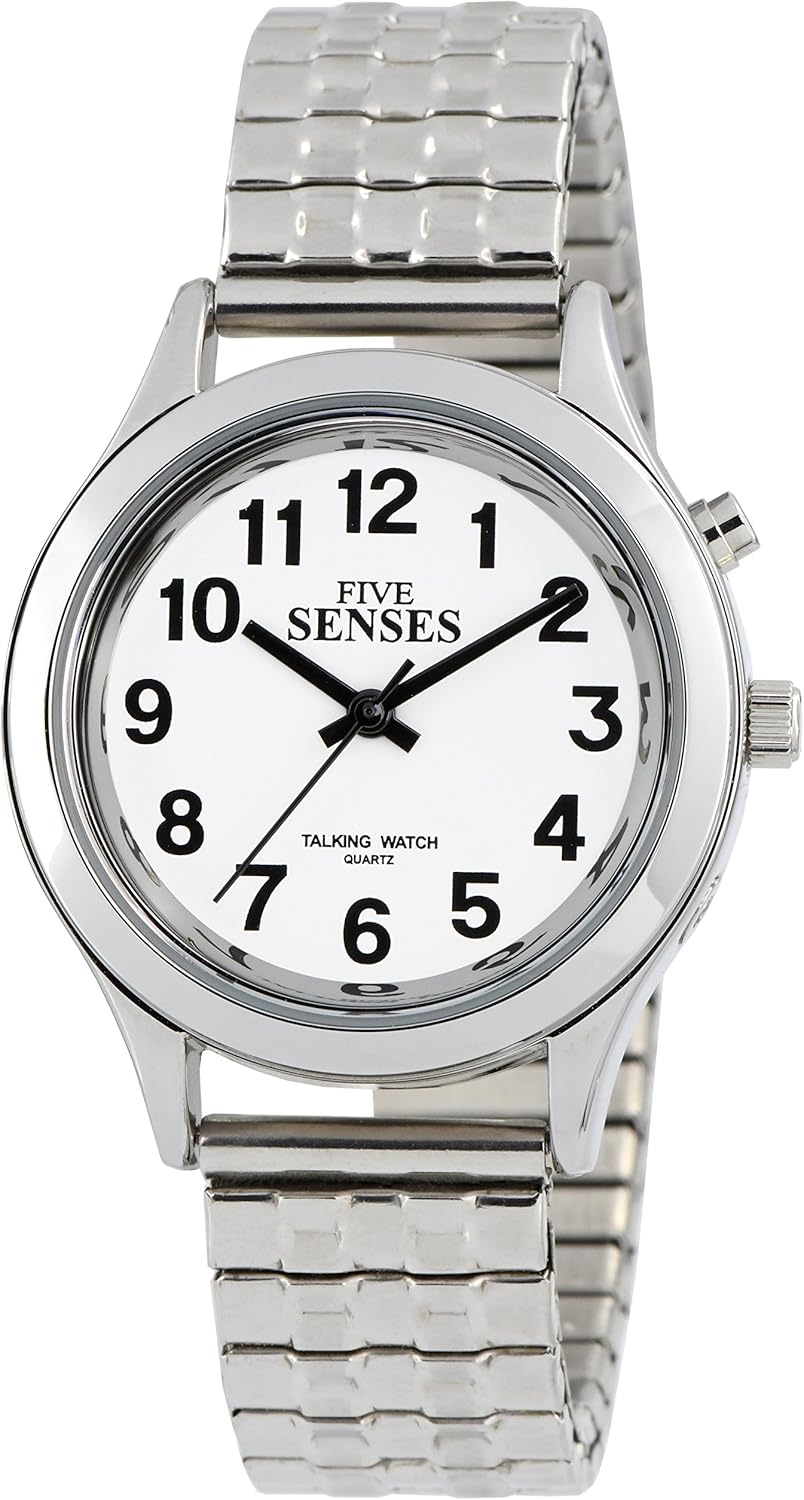 English Talking Watch for Seniors Women Talking with DayDate Loud