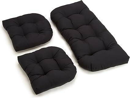 Blazing Needles Twill Settee Group 