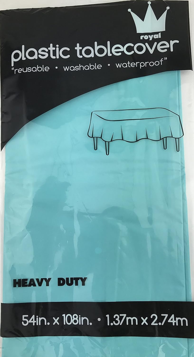 Best teal round table cloth