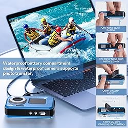 Underwater Camera, UHD 4K 48MP Autofocus Waterproof