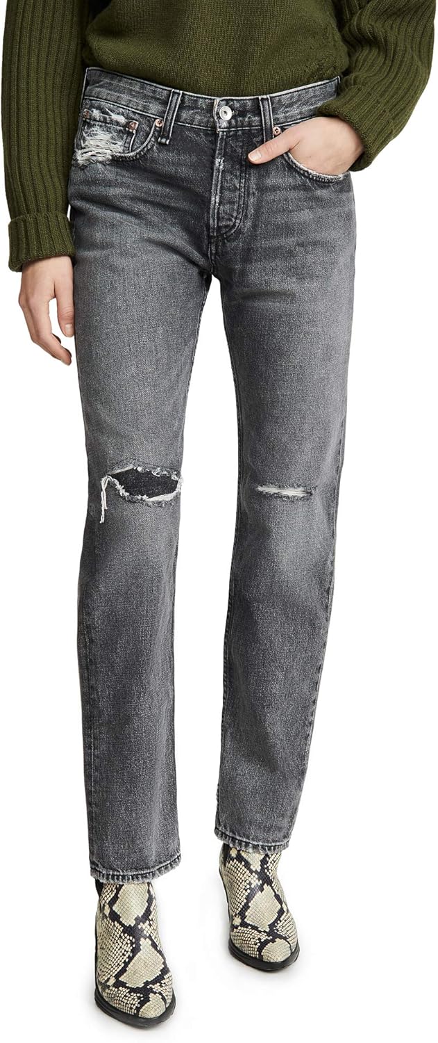 Rag Bone Jean Women S Rosa Mid Rise Boyfriend Jeans At Amazon Women S Jeans Store