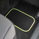 Sakura SS5308 Universal Car Mat Set Lime - 4 Pcs Anti-Slip Backing view 4