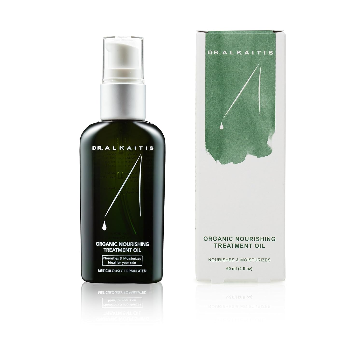 DR. ALKAITIS Organic Nourishing Treatment Oil Mid Size, 2 fl. oz.