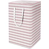 WISELIFE Laundry Hamper, 75L Large Collapsible Tall