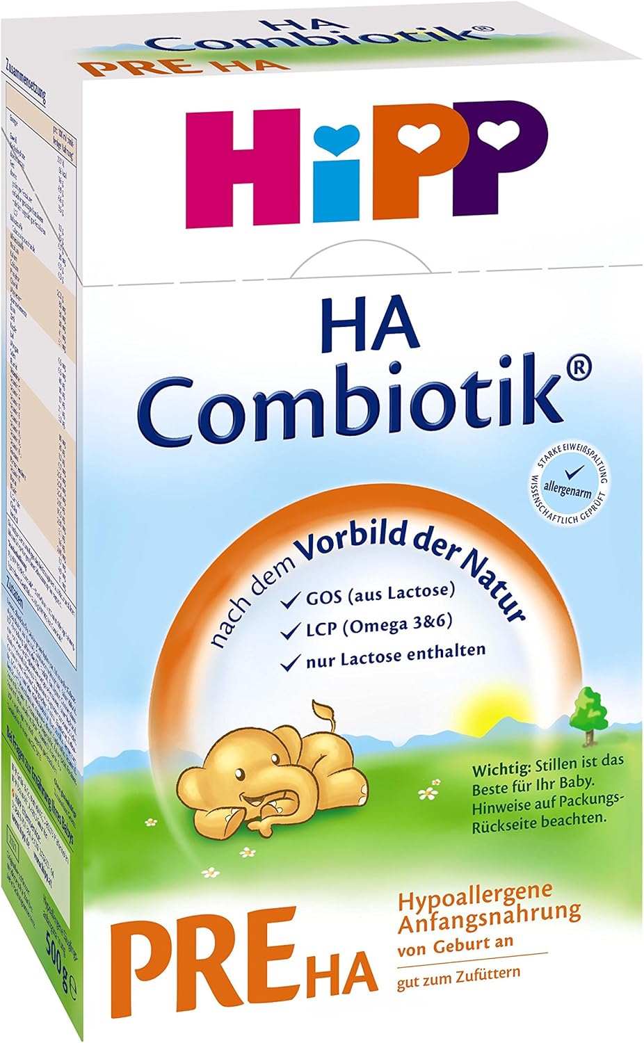 Hipp Pre HA Combiotik, Hypoallergenic Infant Formula