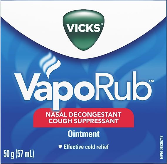 Vicks VapoRub 57Ml Packaging May Vary Amazon.ca Health & Personal Care