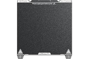 KOYOFEI Creality K1C Texture PEI Build Plate Kit, 3D Printer Heat and Wear Resistance Textured PEI Spring Steel Plateform with Wipe Nozzle Design for K1C