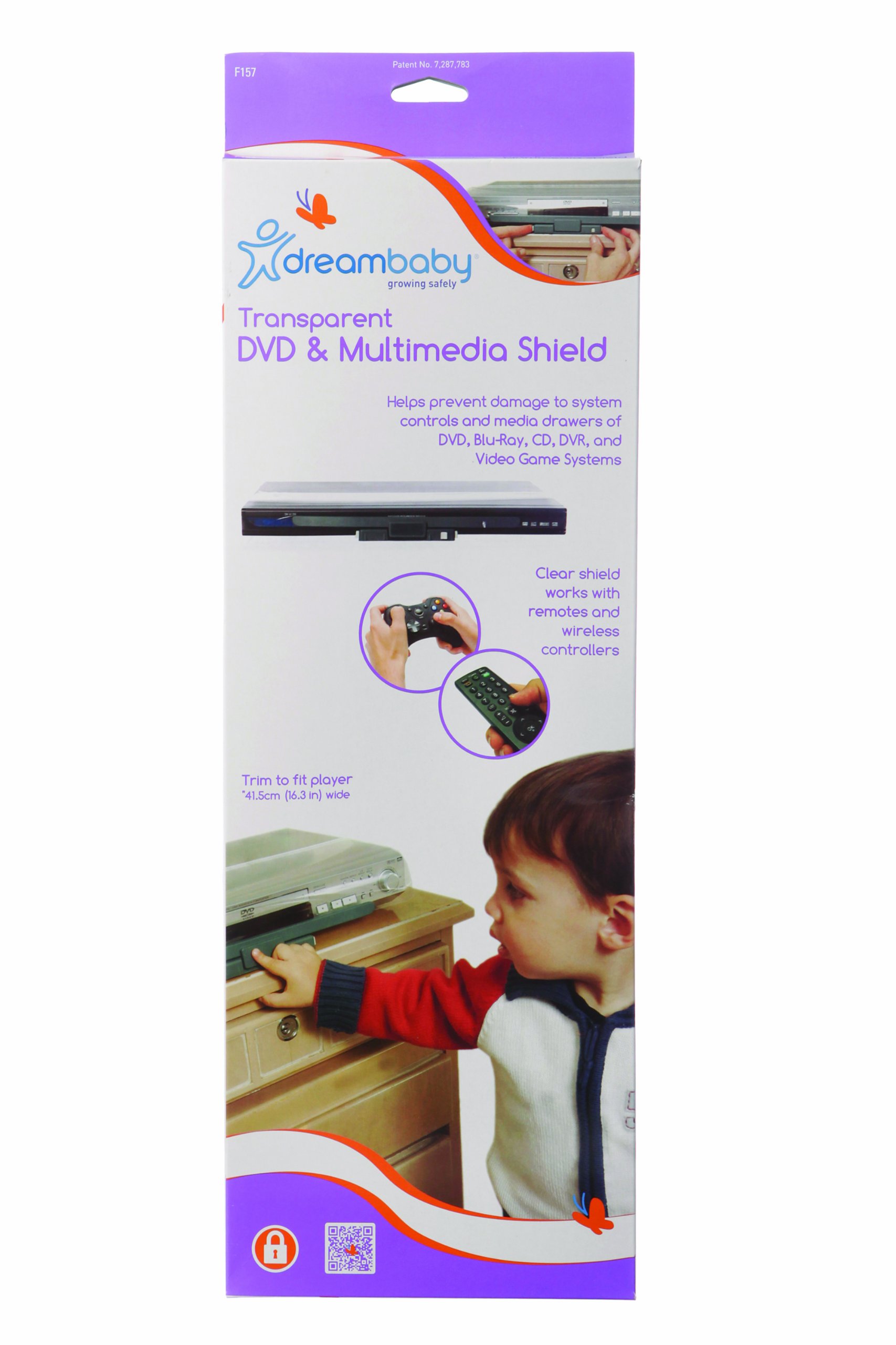 Dreambaby DVD and Multimedia Shield (Transparent)