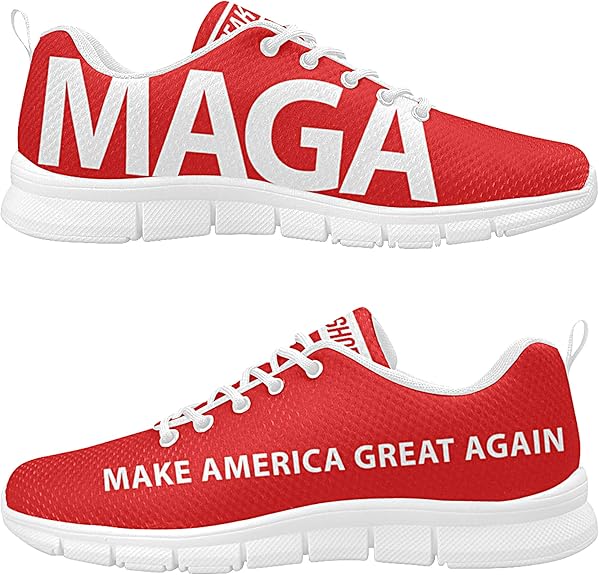 maga tennis shoes