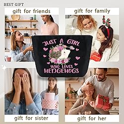Sugchairo Hedgehog Lover Gifts for Women Adorable