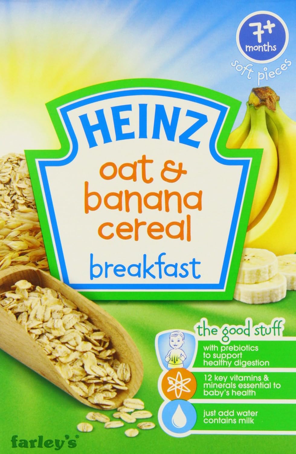 heinz banana porridge 7 months