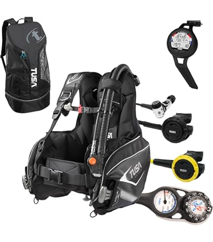 Amazon.com : TUSA Complete Scuba Diving Gear Package Assembled