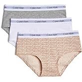 Calvin Klein Kids Girls' Modern Cotton Hipster Underwear 3-Pack