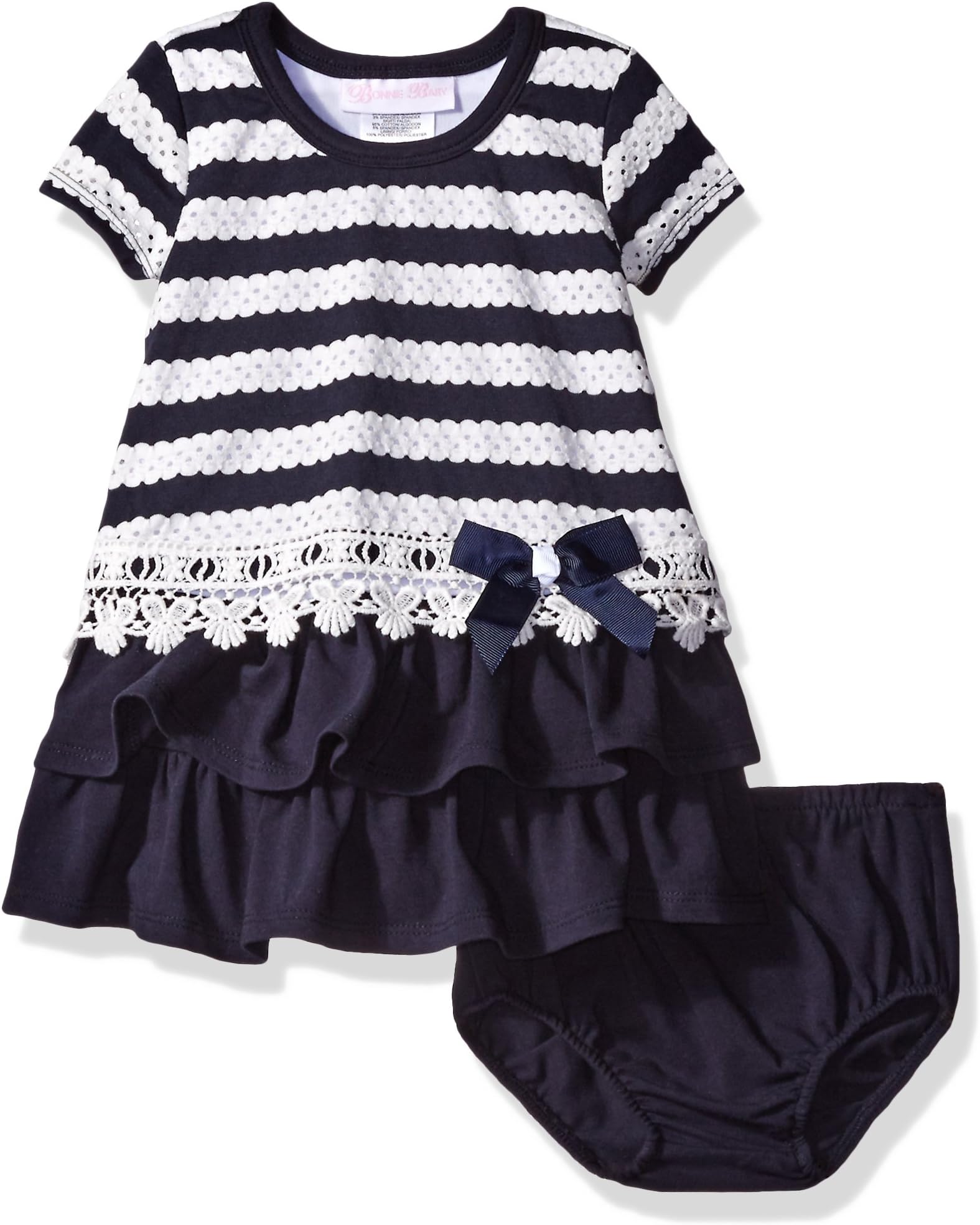 Bonnie Baby Baby Girl Nautical Dress