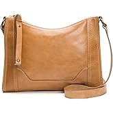 Frye Women's Melissa Zip Crossbody Bag, Stylish Handbag with Adjustable Strap & Pockets