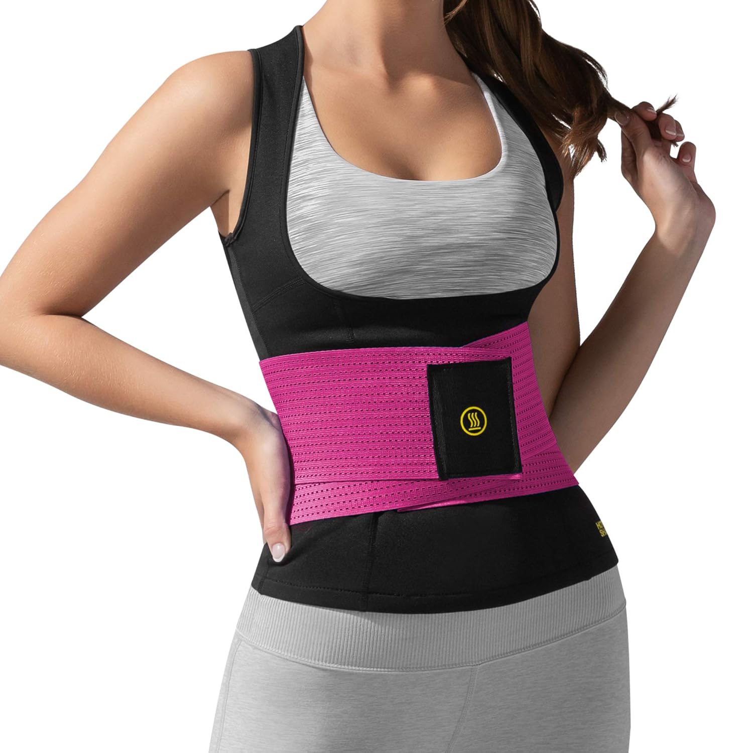 hot shapers cami hot waist cincher