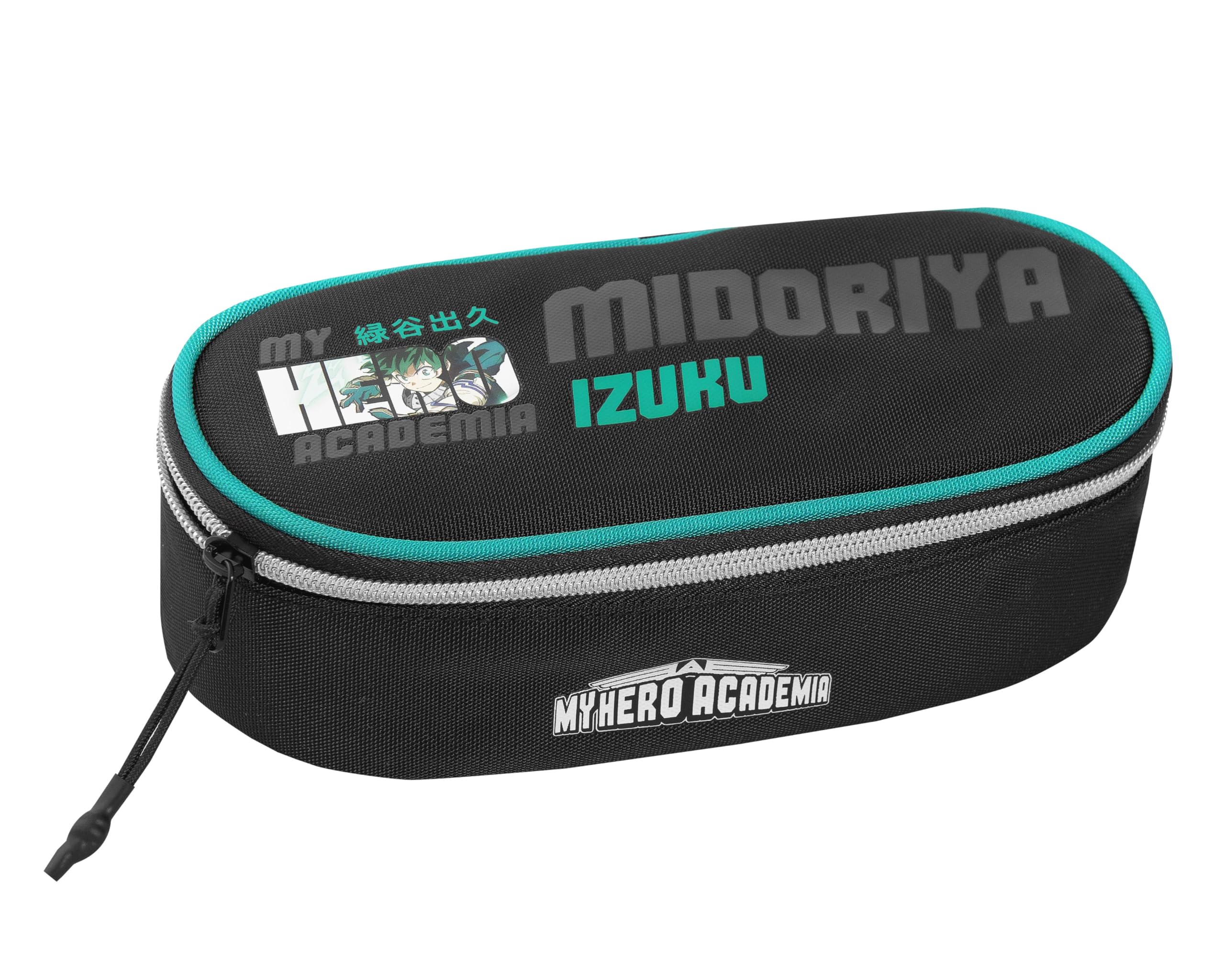 Comix Astuccio ovale organizzato, Unisex - Children and Teenagers Travel Accessory- Packing Organizer, Black, F70042MHA