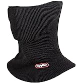 RefrigiWear Silver Magic Neck Gaiter – Unisex Face & Neck Cover, Comfortrel Lining, Breathable & Lightweight, Black