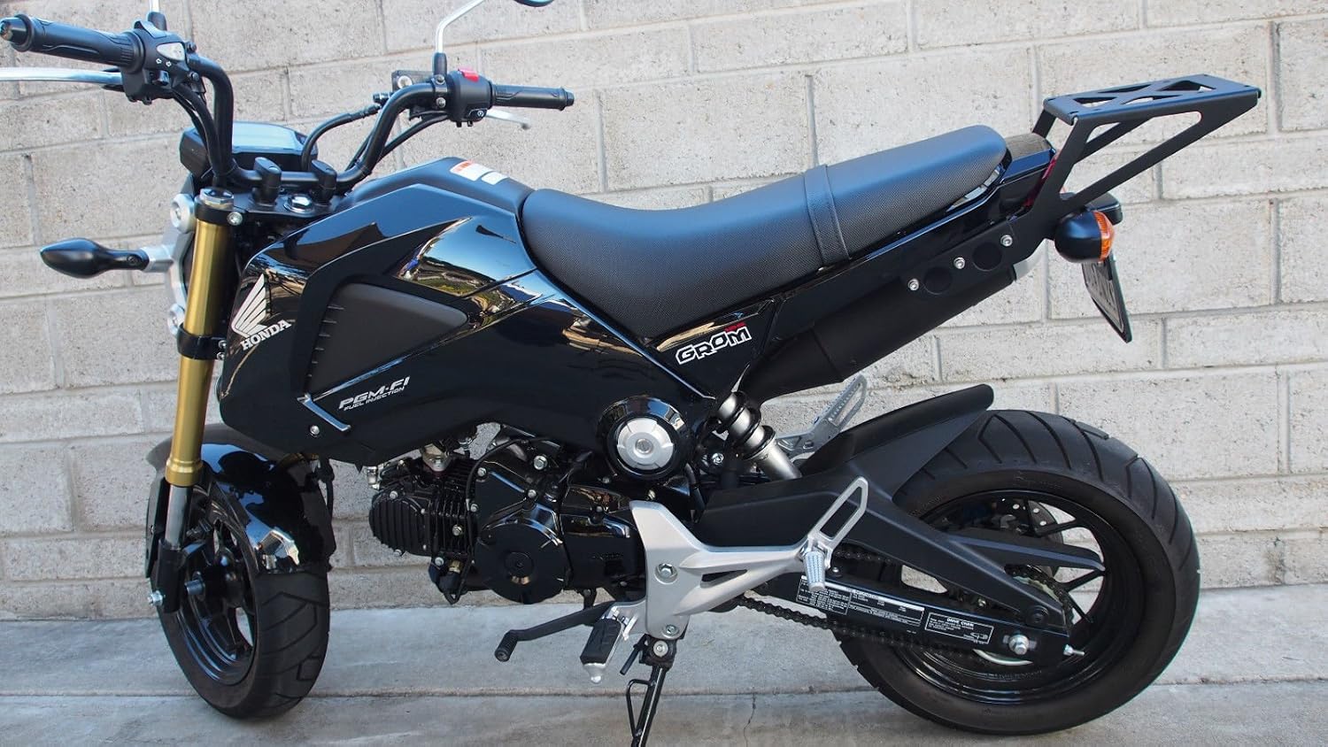 Compatible Rack Cargo Motorsports Vagabond with (20142016) MSX125